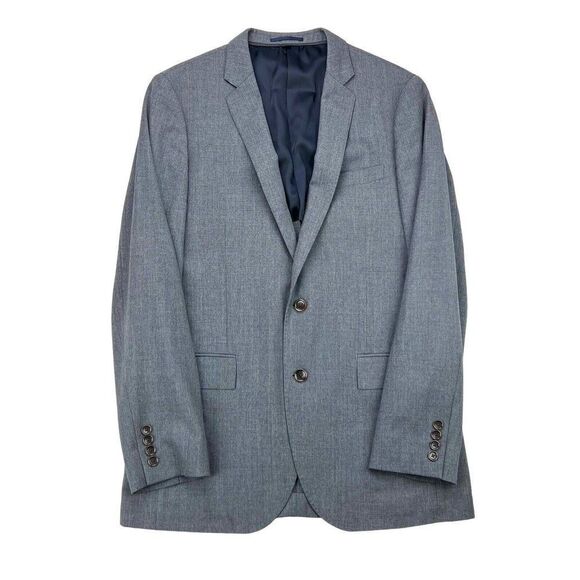 J. CREW Ludlow Traveler Men's Tollegno 1900 Wool Blazer Gray Size 40L Jacket - Picture 13 of 14